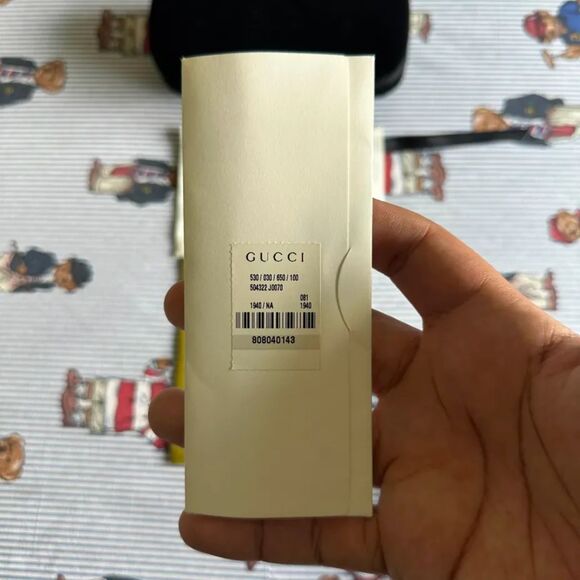 Authentic Gucci GG0256S-001 Sunglasses With Case & Accessories Retail $1000 - Picture 12 of 14